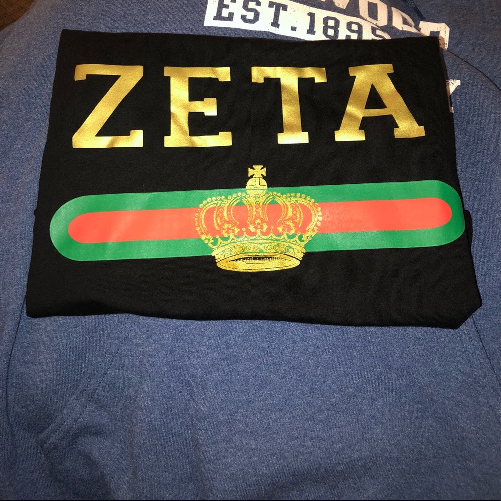 Zeta Tau Alpha Shirt Gucci themed
